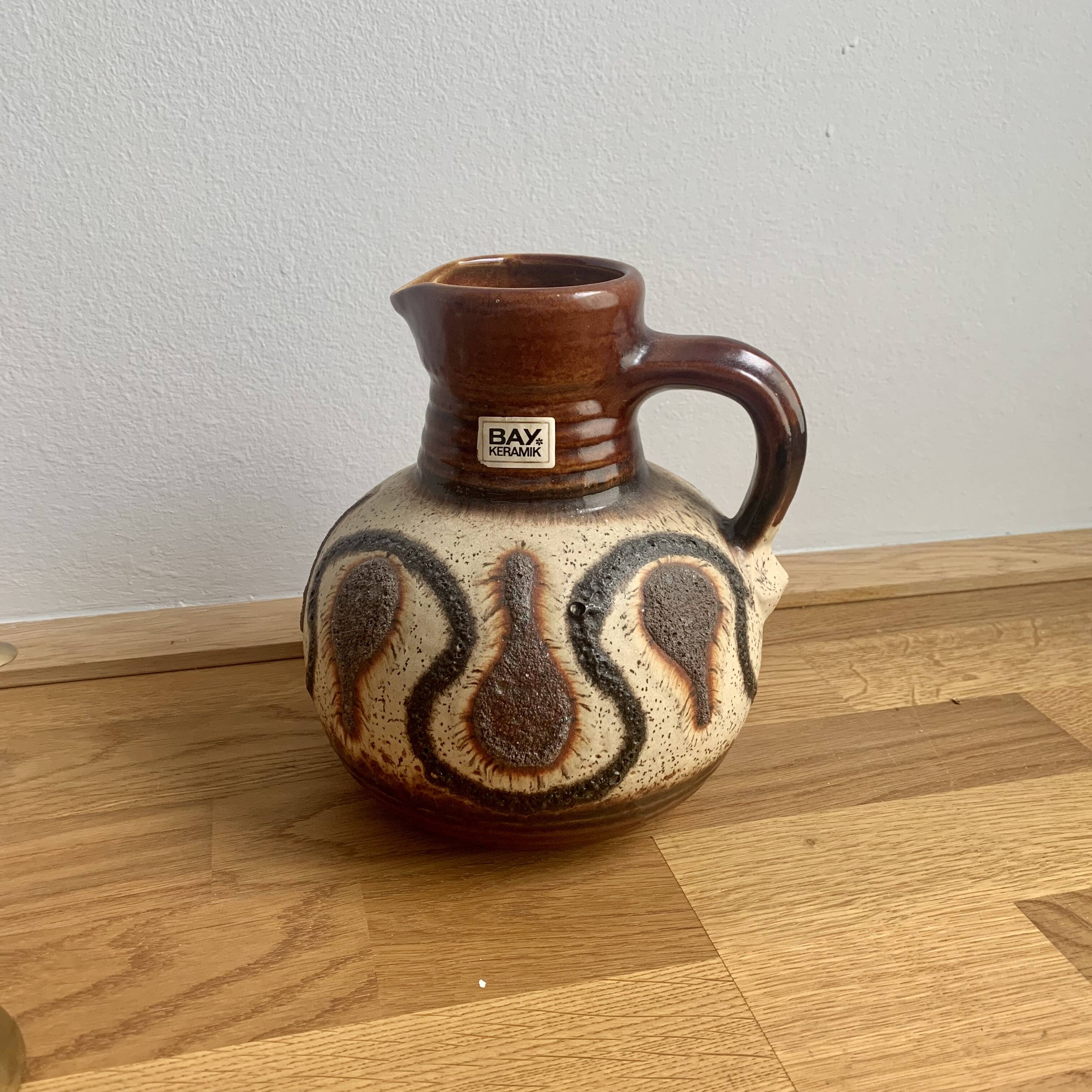 West Germany Pottery Vase, 1970s