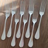 8 Ercuis goldsmith forks