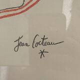 Numbered Jean Cocteau screen print