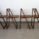 Table à abattants et 4 chaises pliantes, 1960