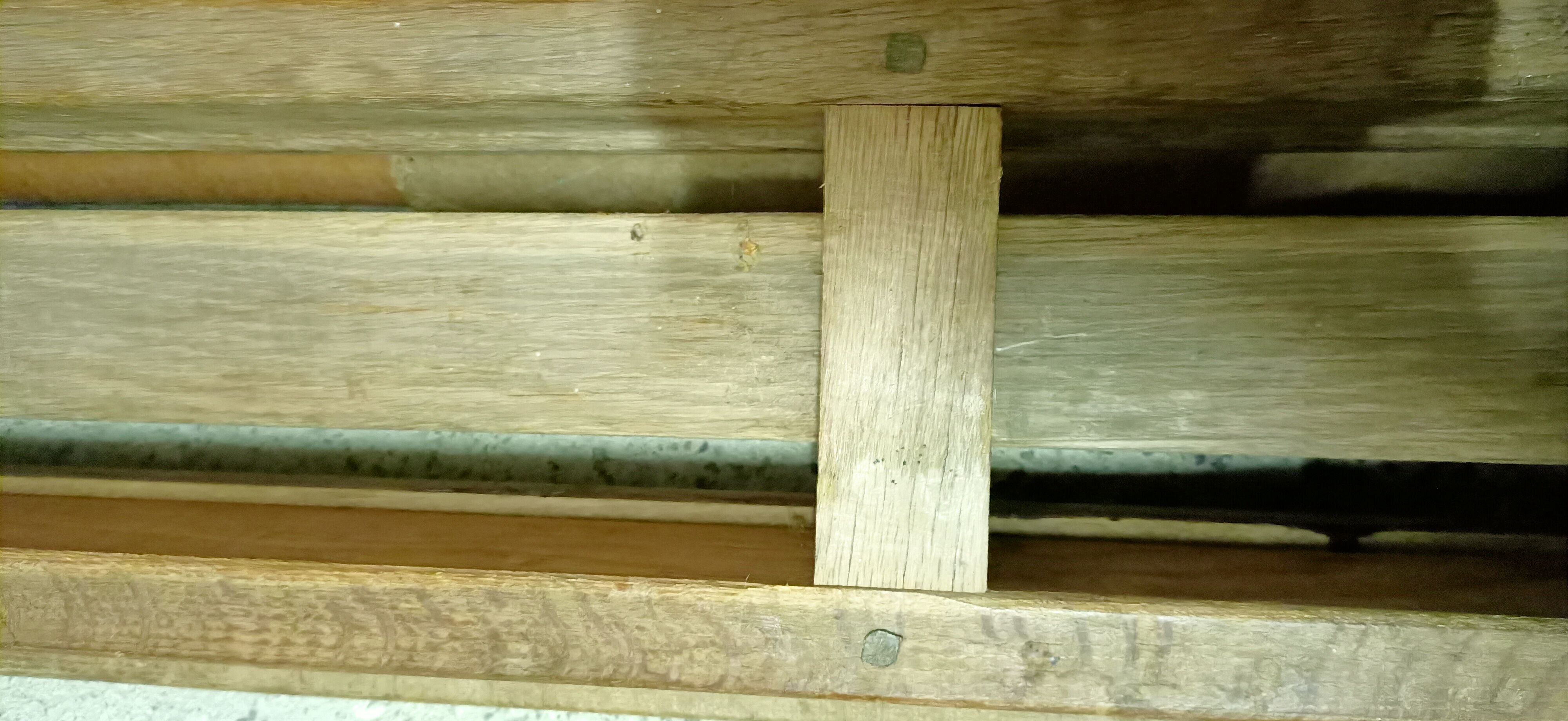 banc de ferme ancien