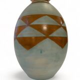 Boch Frères Keramis, Large Art-Deco Vase