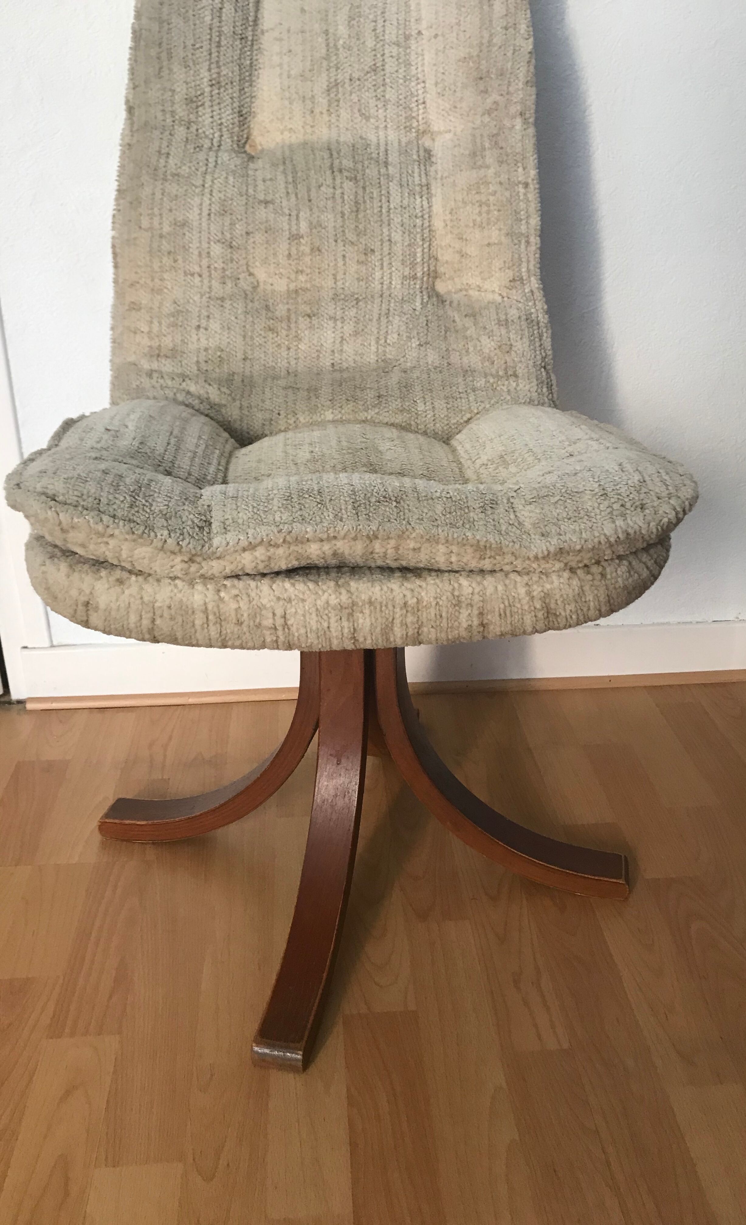 Vintage Scandinavian office chair