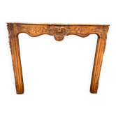 Fireplace surround in Louis XV style woodwork