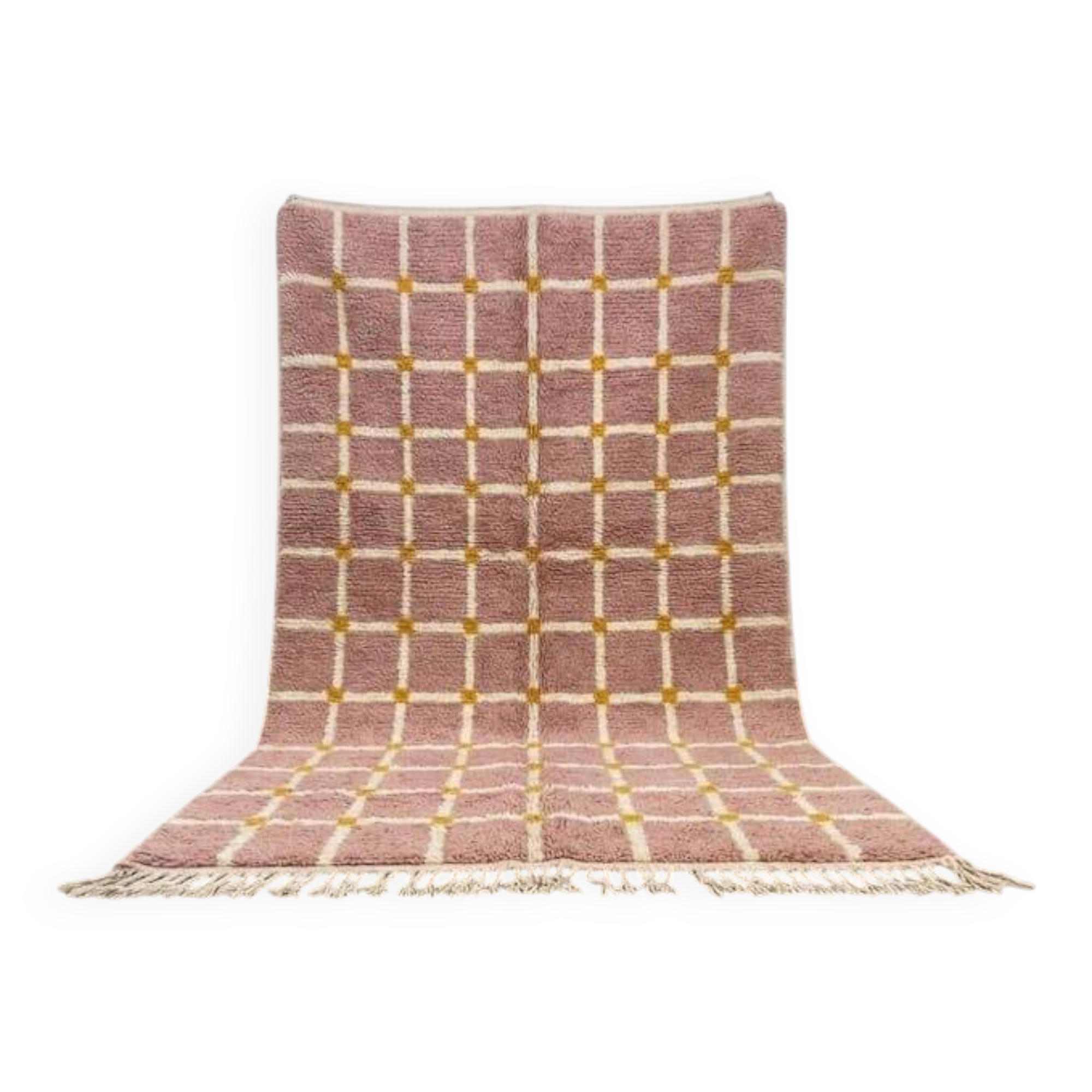 Authentic handwoven natural wool rug size 150/250 cm