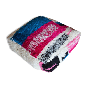 Pouf tapis marocain azilal