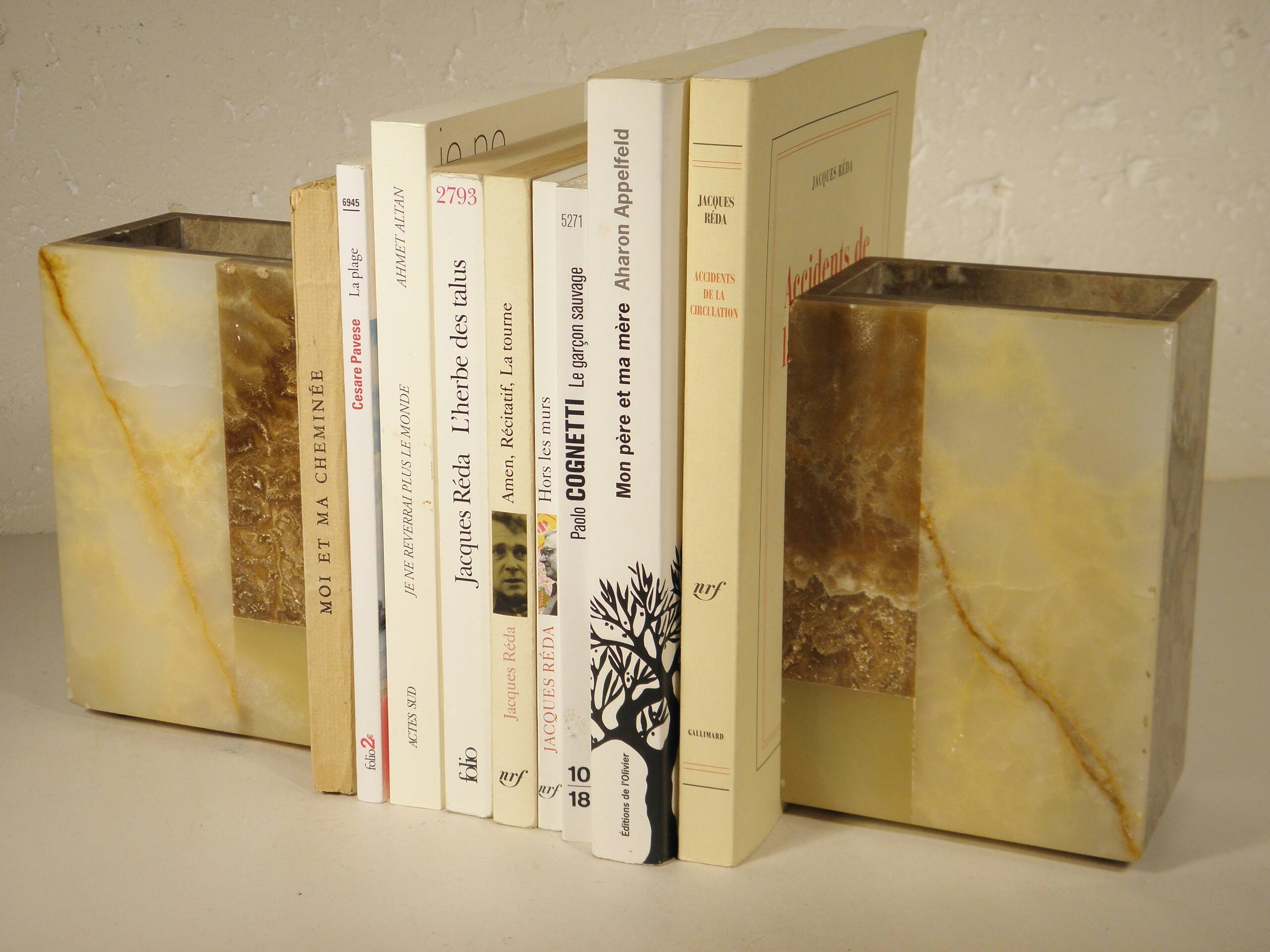 Marble bookends 1930