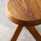 Pierre Chapo S31 stools in solid elm, France 1974