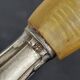 Art Deco silver plated salad servers
