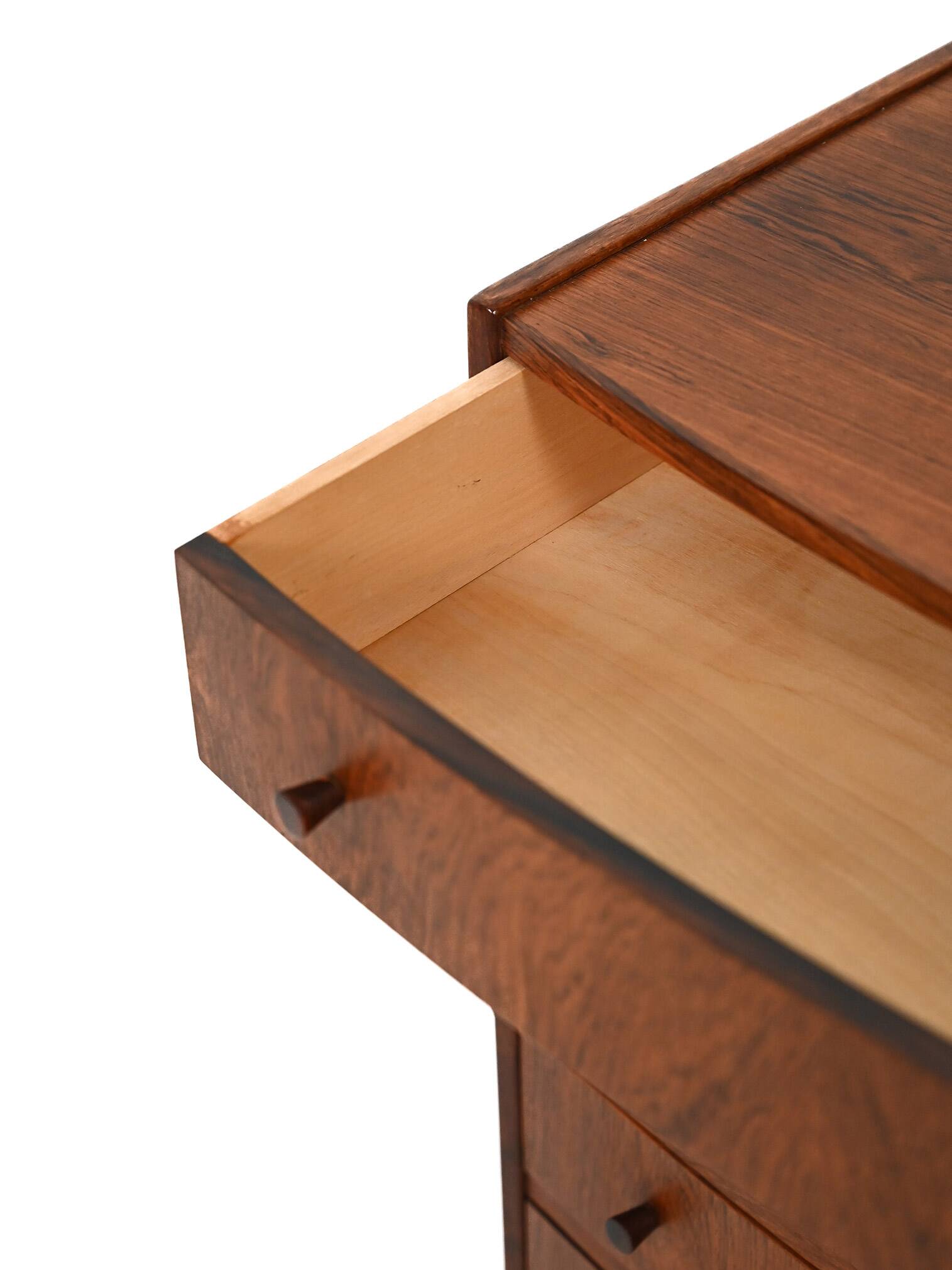 Danish rosewood chest of drawers, 1960s