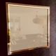Postmodern Square Bronze Mirror from Belgo Chrom, Belgium, 1980s