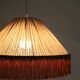 Beautiful suspension — earth stripes, bohemian fringes