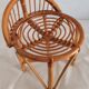Low bamboo stools
