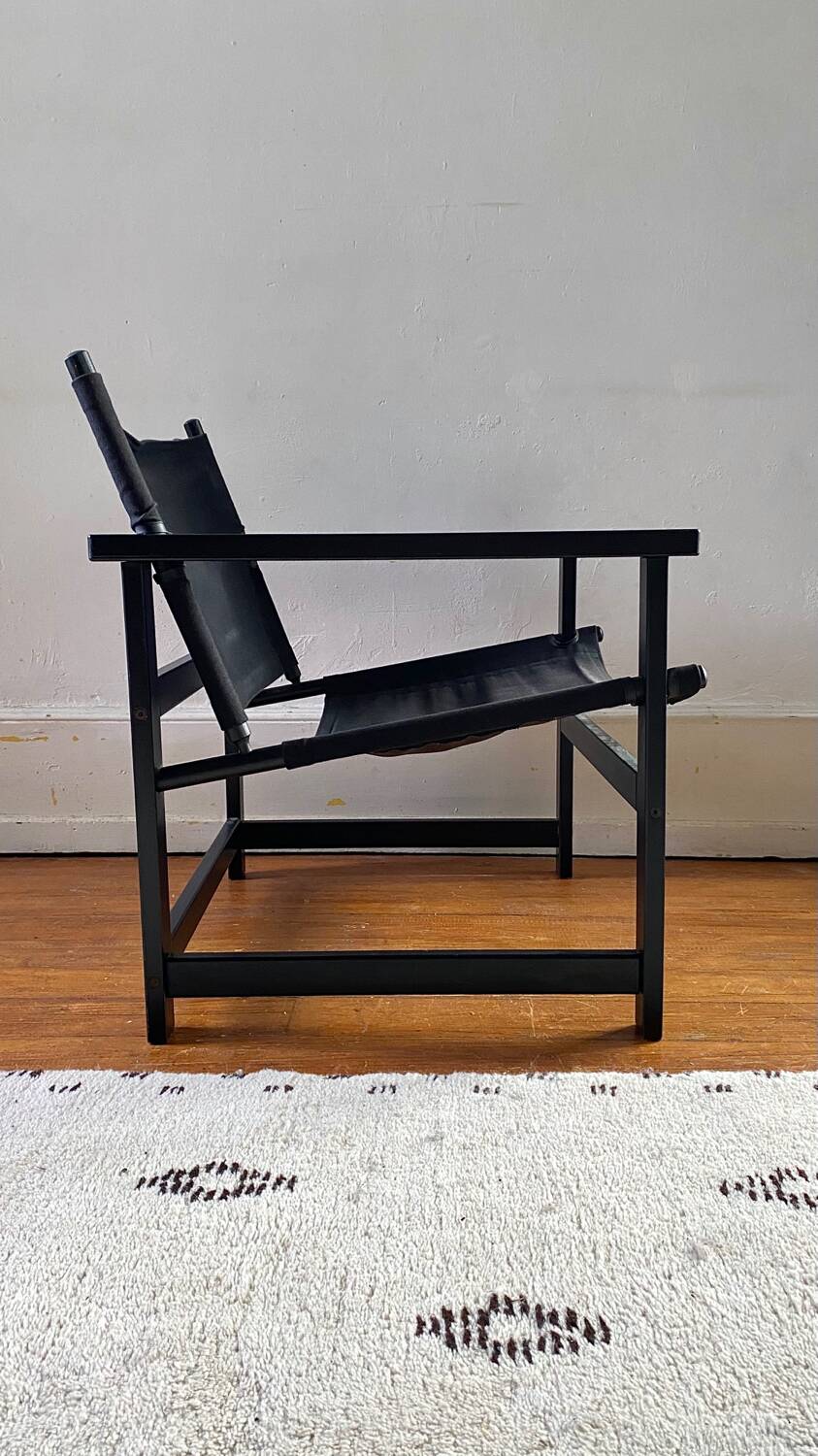 Pair of Hyllinge Møbler armchairs Denmark 1970