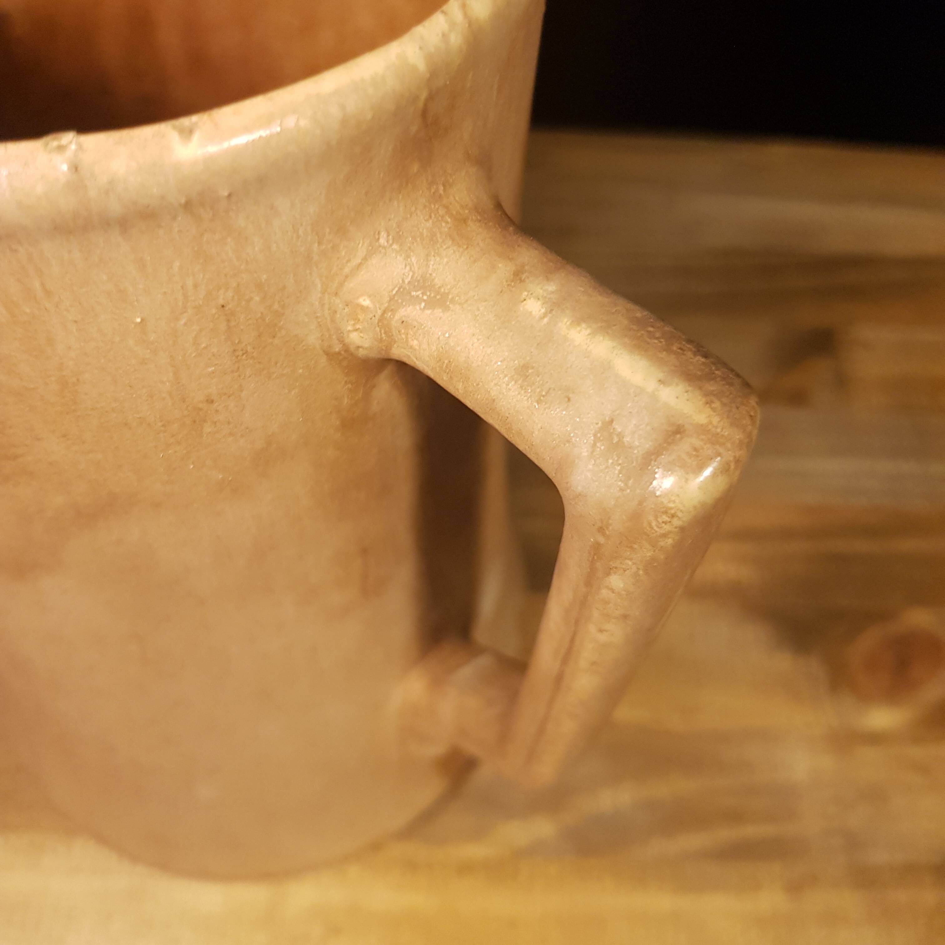 Terracotta pitcher
