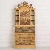 Desk with oriental motifs in relief