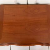 2 tables de chevet style Louis XV tiroirs et pieds cabrioles, 1960