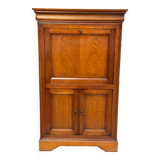 Louis Philippe secretary in solid wood with satin finish