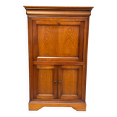 Louis Philippe secretary in solid wood with satin finish