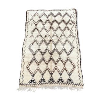 Beni Ouarain old berber carpet 190x330 cm