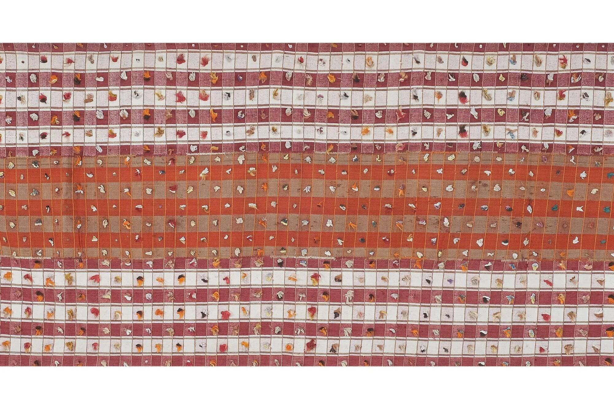Vintage Turkish hallway rug 150x410 cm