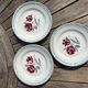 Assiettes Digoin Sarreguemines