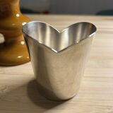 Silver-plated metal timbale Christofle