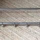Porte-manteau en inox des années 60