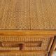 Commode en rotin circa années 70
