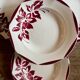 Lot de 8 assiettes creuses vintage, Jacky de Digoin