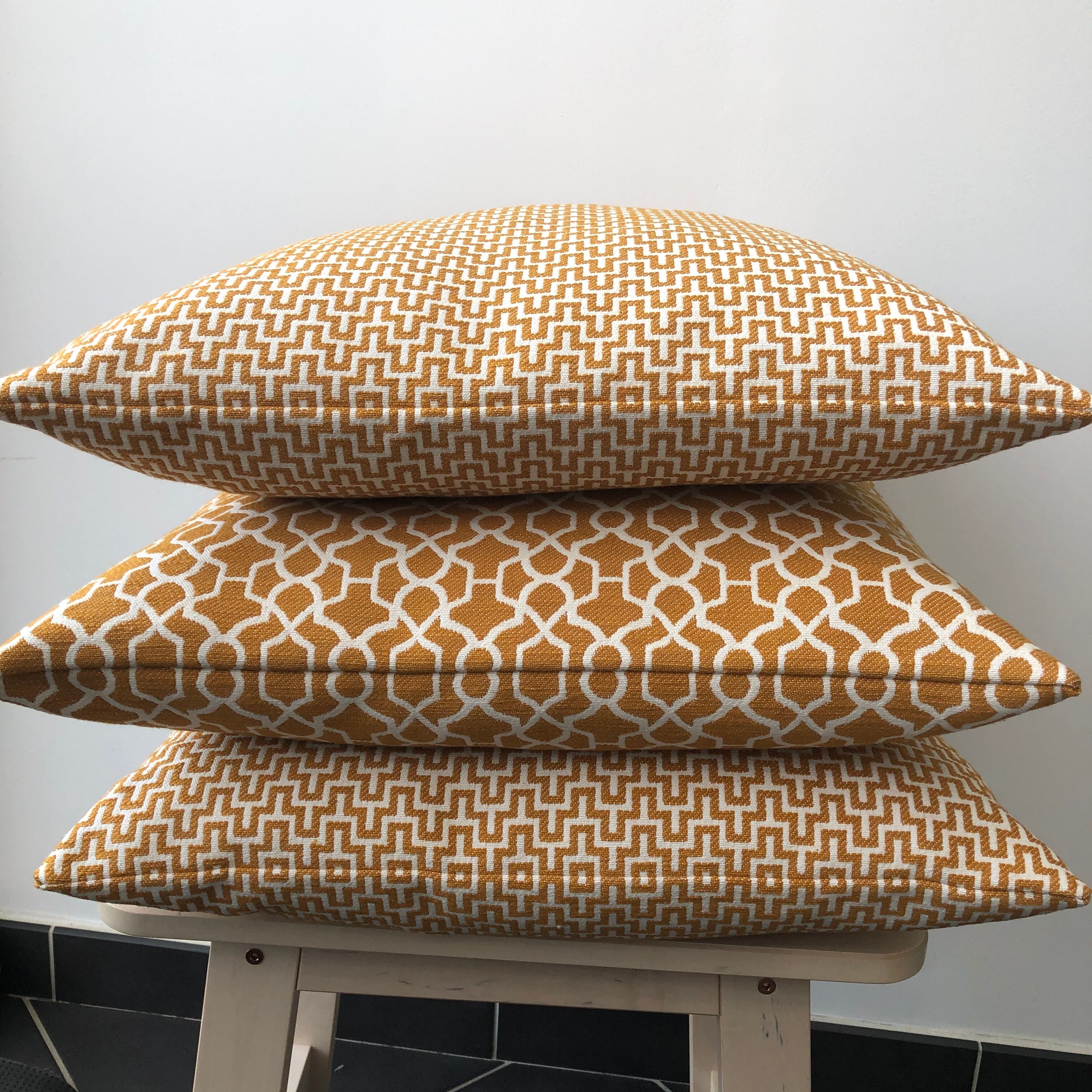 Ochre cushion