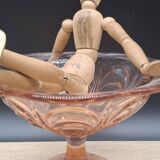 Manage glass rose cup