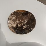 Dish in petrified wood