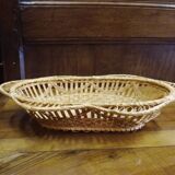 Vintage rattan basket