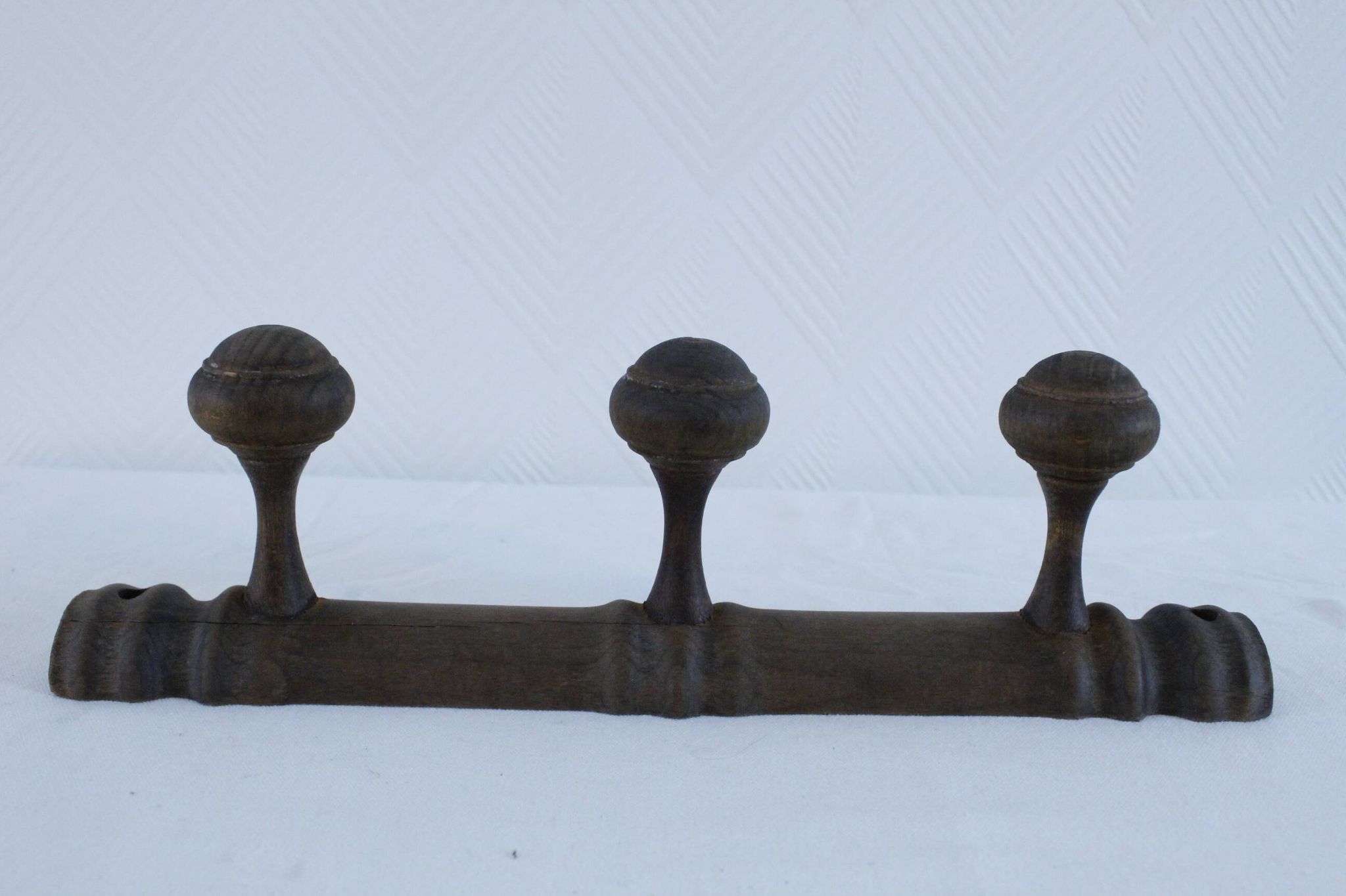 Vintage wooden coat rack