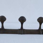 Vintage wooden coat rack