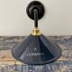 Vintage metal wall lamp electrified to nine