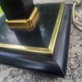 Vintage black and gold Robert De Schuytener lamp