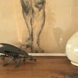 Ancient ceramic lamp