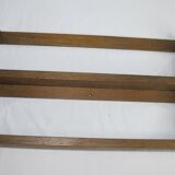 vintage oak wall spice rack