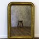 Louis-philippe mirror in golden wood