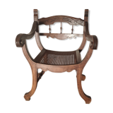 19th century Dagobert canne chair