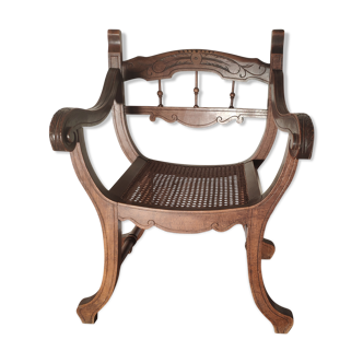 19th century Dagobert canne chair