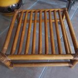 Bamboo luggage rack coffee table