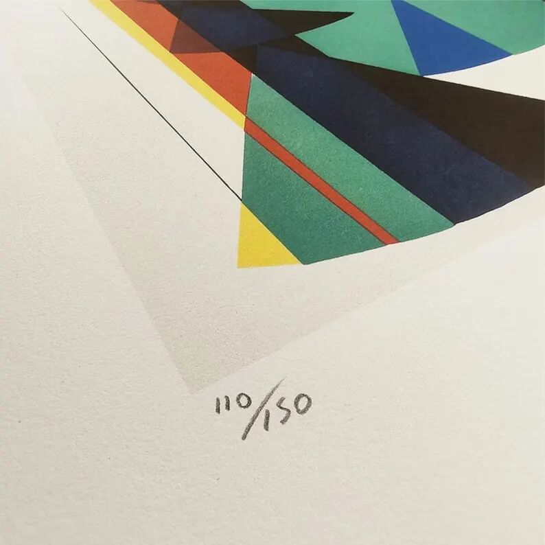1970s Man Ray Limited Edition Lithograph.