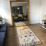 Tapis berbère Killim laine 150x60cm