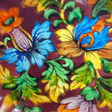 Ceramic plate, H. Bequet Quaregnon, 1950s