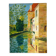 Reflections of the castle, oil on canvas, signed P.V. Sabatier 1940
