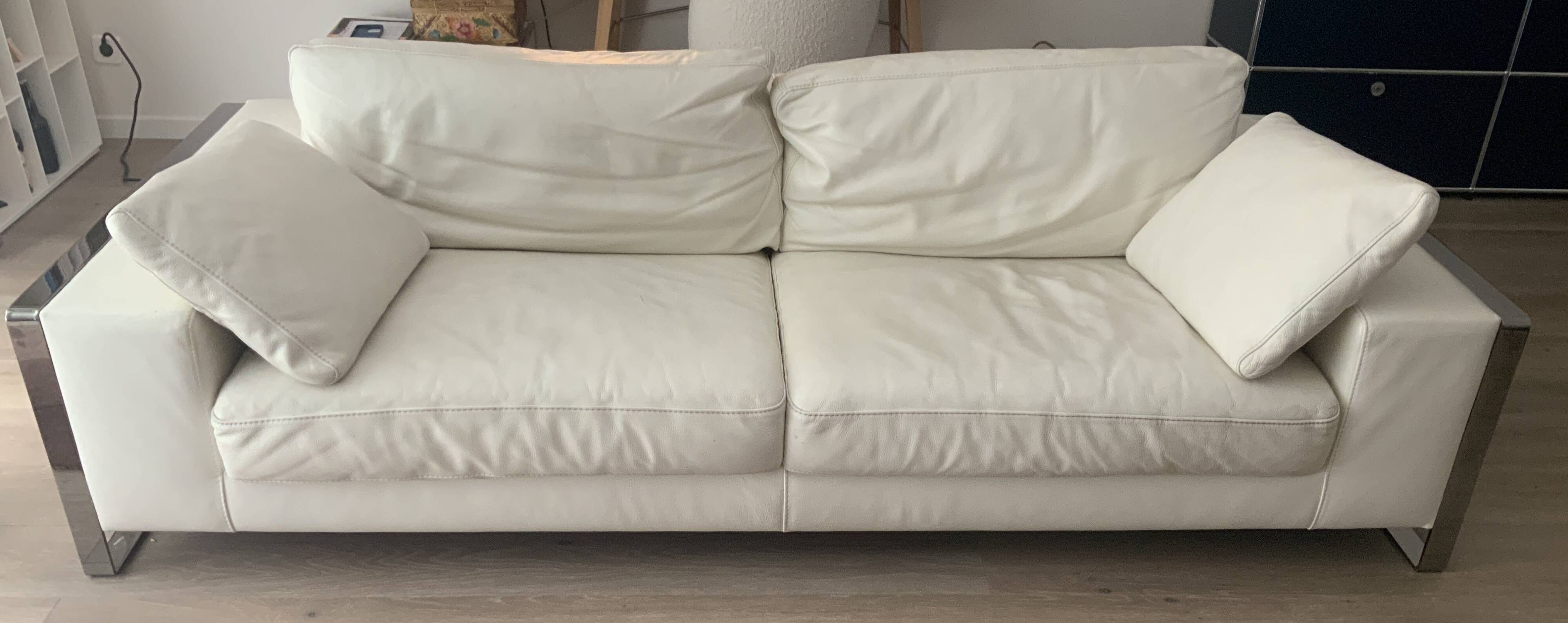 Roche Bobois leather sofa