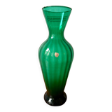 Italian blown glass vase